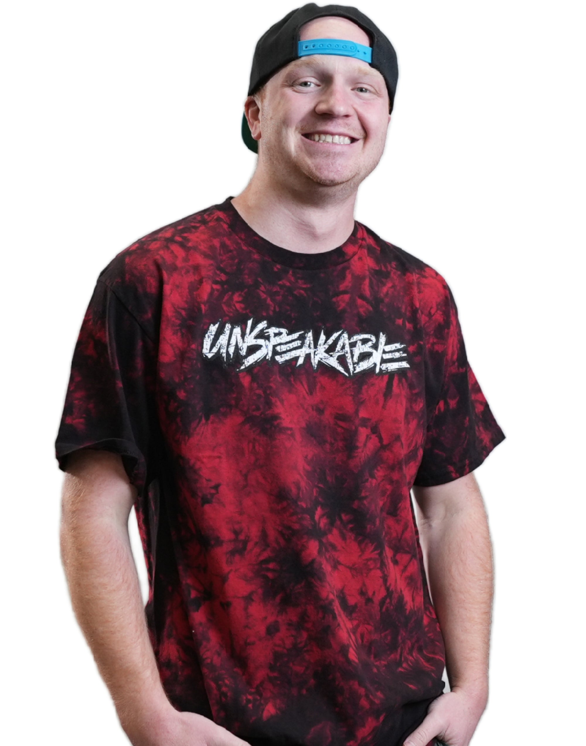 RED DISTRESSED T-SHIRT - Unspeakable