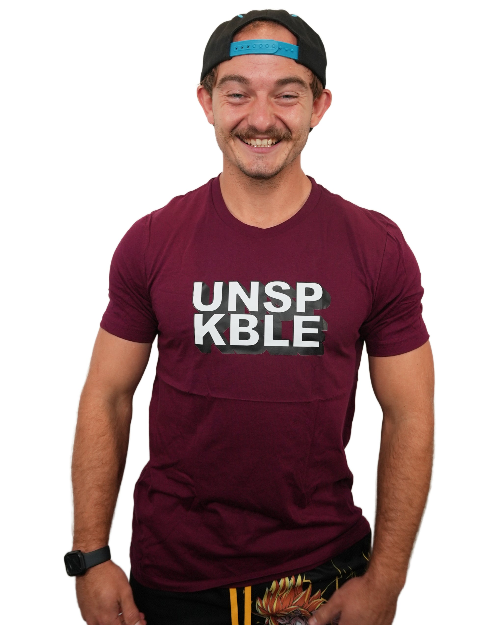 MAROON UNSPKBLE T-SHIRT