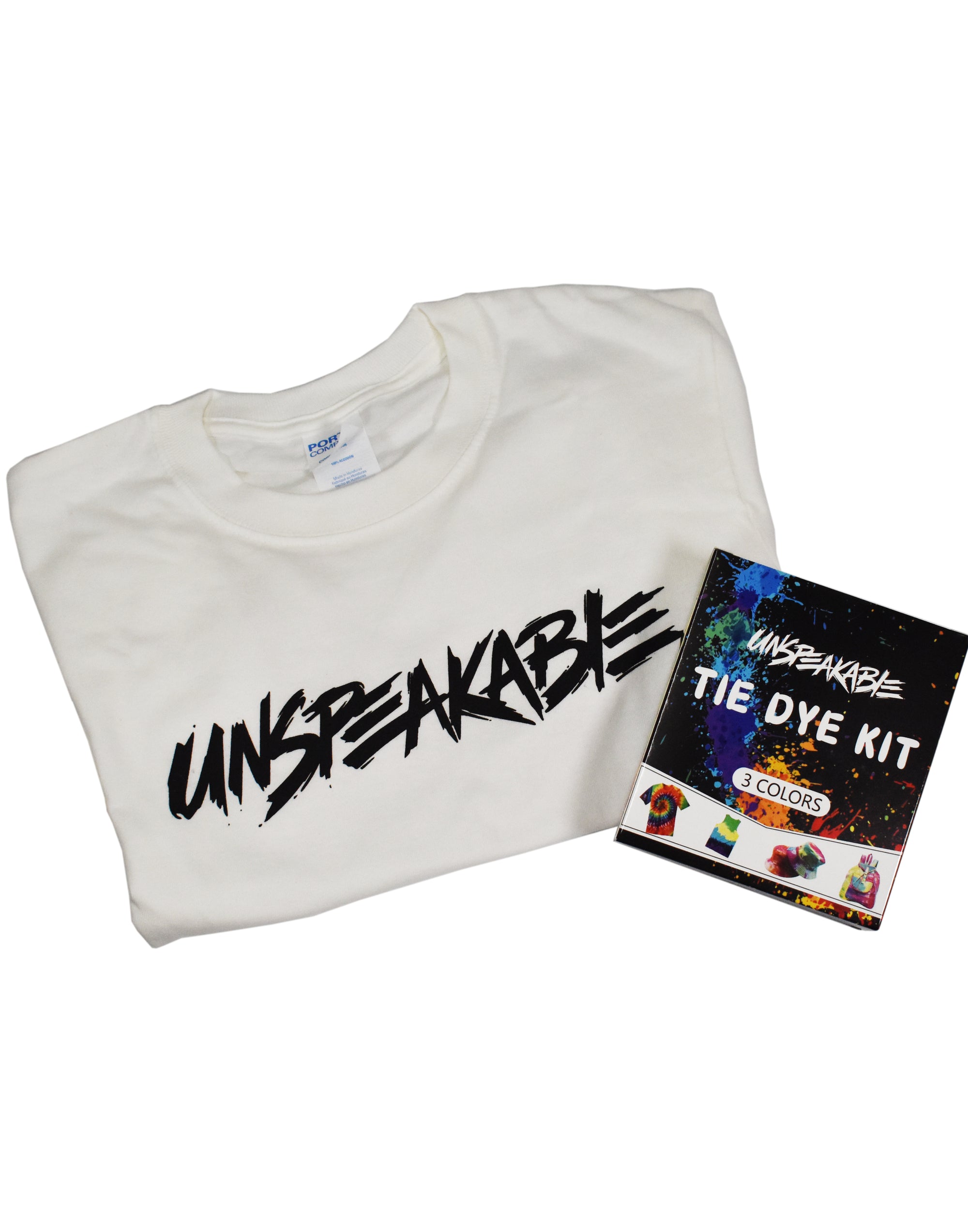 UNSPEAKABLE DIY TIE DYE TSHIRT