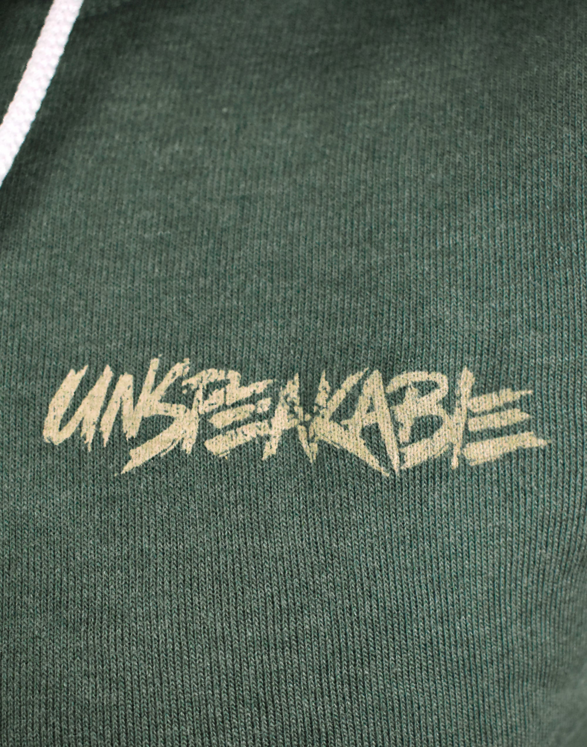 ARMY GREEN ZIPPER HOODIE