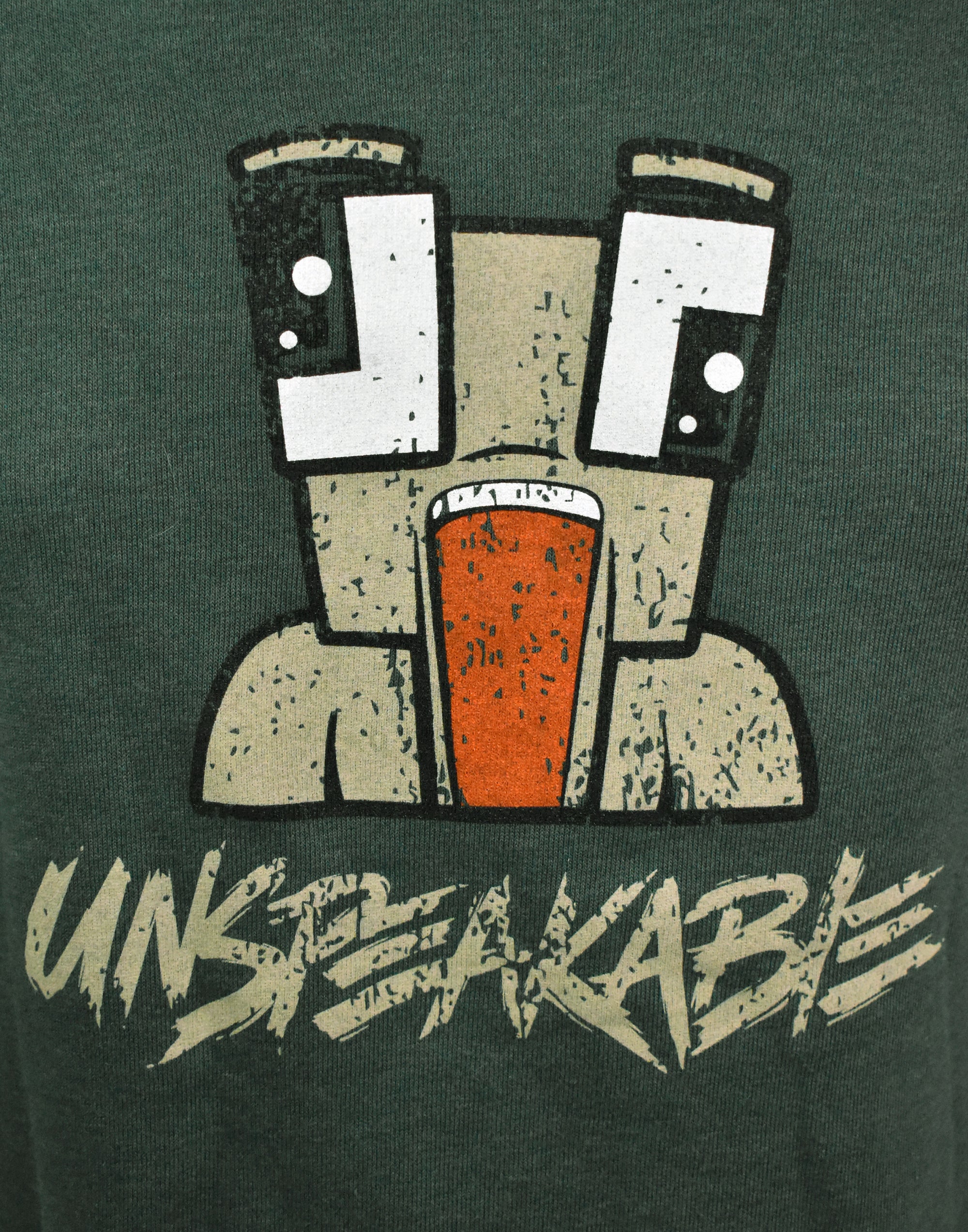 ARMY GREEN ZIPPER HOODIE