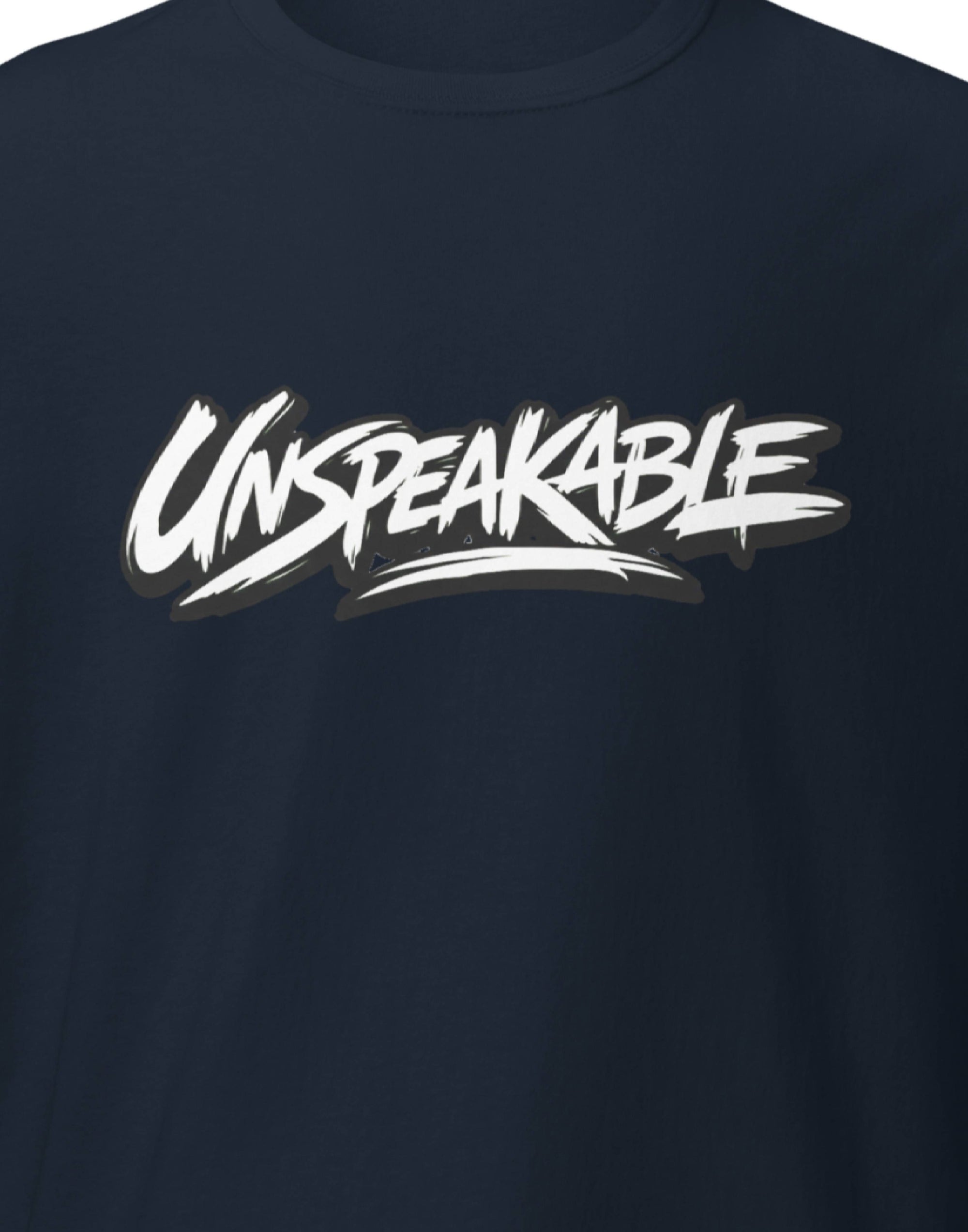 NAVY UNSPEAKABLE T-SHIRT - Unspeakable