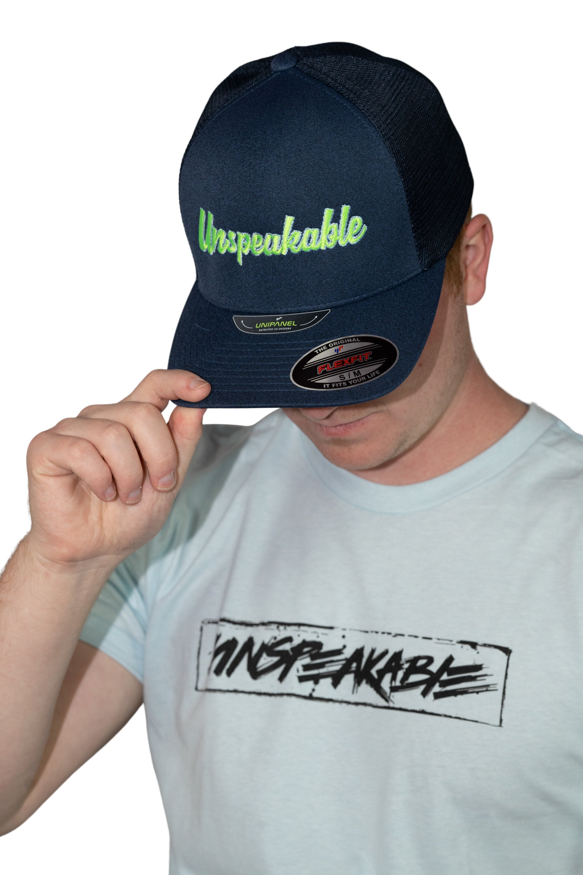 NAVY HEATHERED HAT - UnspeakableGaming